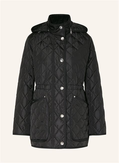 BURBERRY Steppjacke in schwarz 